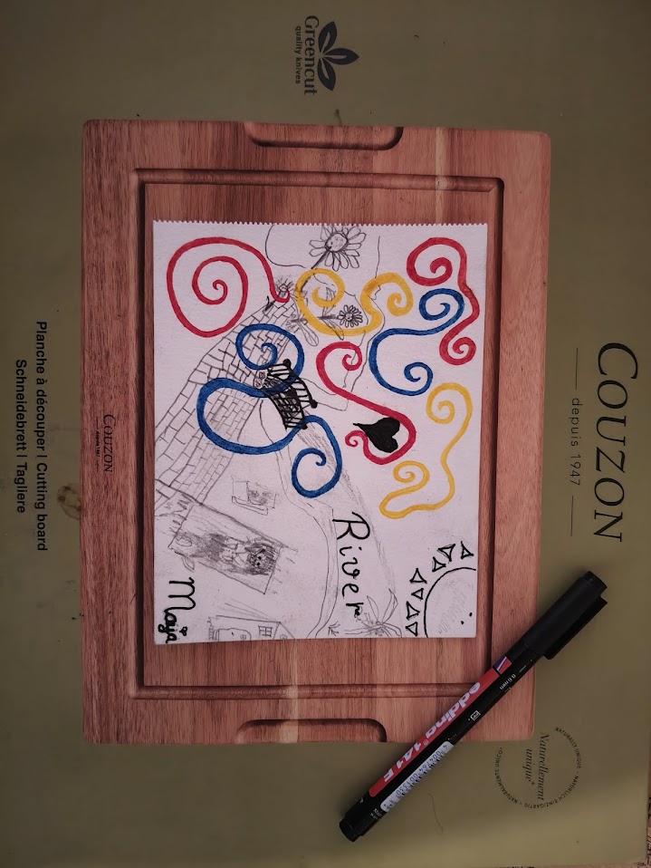 (Geluks poppetjes in een flesje/Luck puppets in a bottle ~ River by the Palms And Maja by the Garden.jpg)